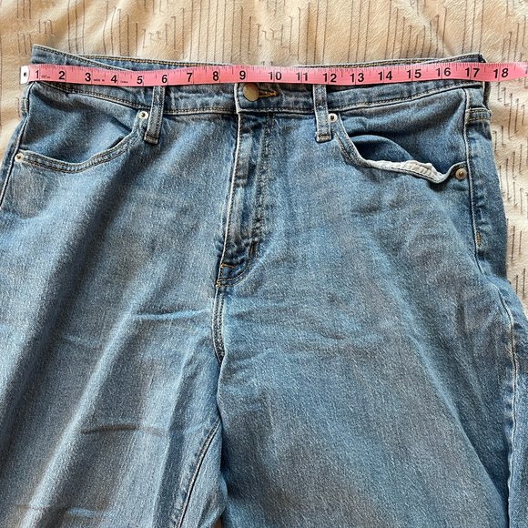 Wide leg high-rise jeans - Picture 4 of 6